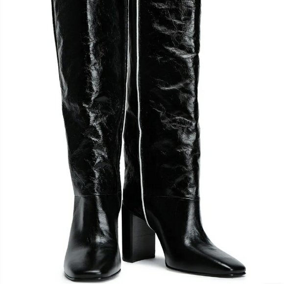 RAG & BONE Leather Knee Boot - Picture 4 of 16